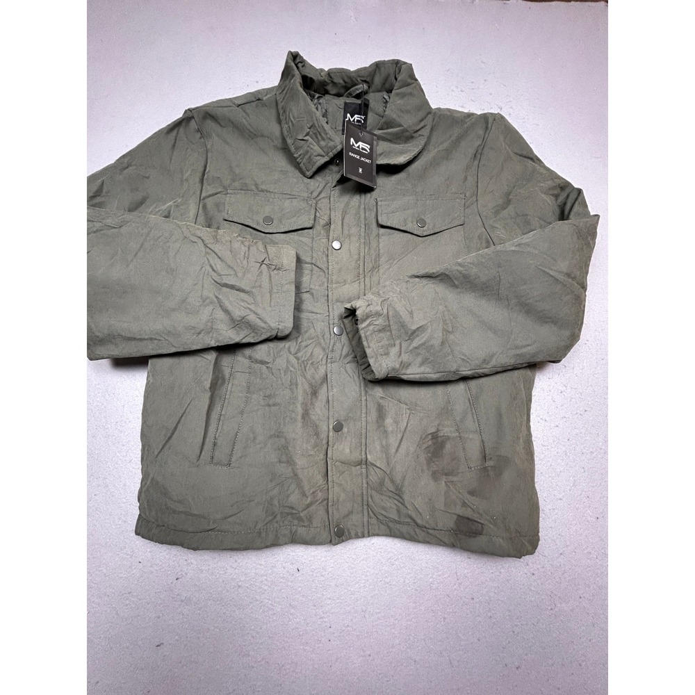 Mack Russo Range Jacket Twill Olive Green Medium Mens
